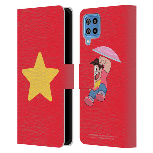 Steven Universe Graphics Logo Leather Book Wallet Case Cover For Samsung Galaxy F22 (2021)