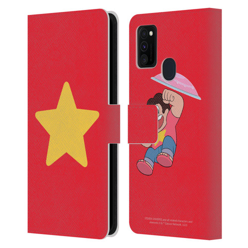 Steven Universe Graphics Logo Leather Book Wallet Case Cover For Samsung Galaxy M30s (2019)/M21 (2020)