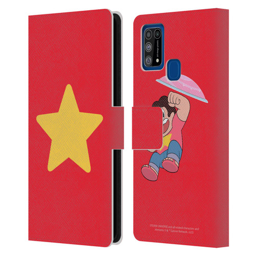 Steven Universe Graphics Logo Leather Book Wallet Case Cover For Samsung Galaxy M31 (2020)