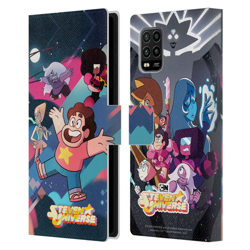 Steven Universe Graphics Characters Leather Book Wallet Case Cover For Xiaomi Mi 10 Lite 5G