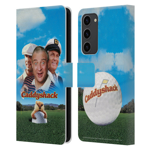 Caddyshack Graphics Poster Leather Book Wallet Case Cover For Samsung Galaxy S23+ 5G