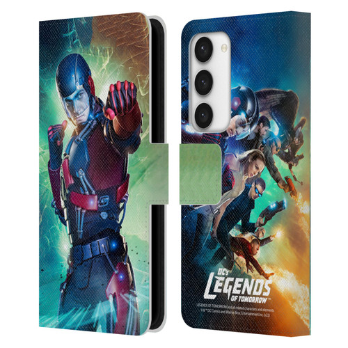 Legends Of Tomorrow Graphics Atom Leather Book Wallet Case Cover For Samsung Galaxy S23 5G