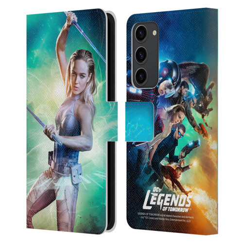 Legends Of Tomorrow Graphics Sara Lance Leather Book Wallet Case Cover For Samsung Galaxy S23+ 5G