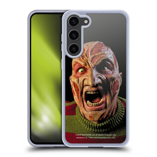 A Nightmare On Elm Street: New Nightmare Graphics Freddy Soft Gel Case for Samsung Galaxy S23+ 5G