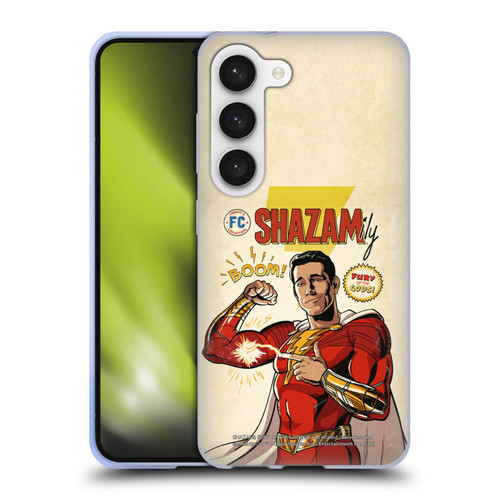 Shazam!: Fury Of The Gods Graphics Comic Soft Gel Case for Samsung Galaxy S23 5G