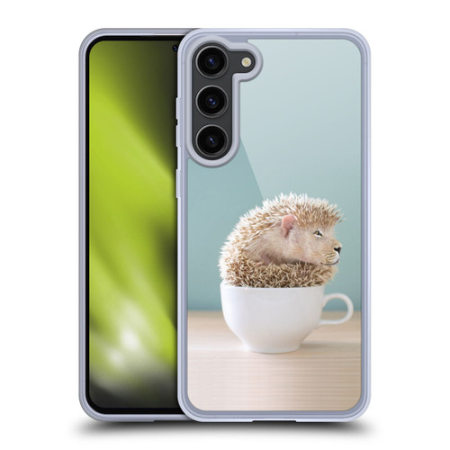 Pixelmated Animals Surreal Pets Lionhog Soft Gel Case for Samsung Galaxy S23+ 5G