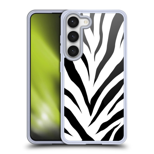 Grace Illustration Animal Prints Zebra Soft Gel Case for Samsung Galaxy S23 5G