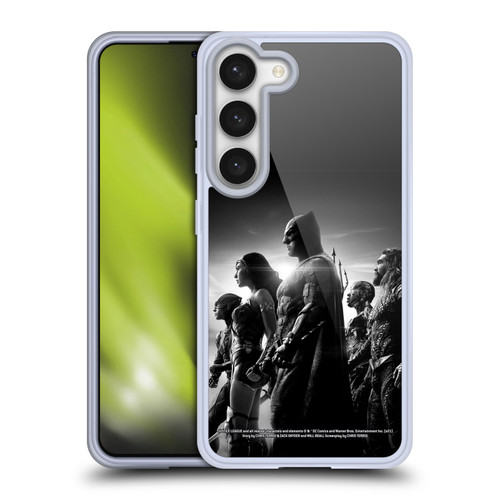 Zack Snyder's Justice League Snyder Cut Character Art Group Soft Gel Case for Samsung Galaxy S23 5G