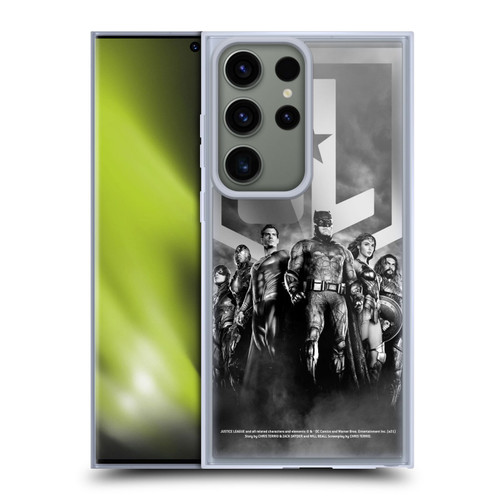 Zack Snyder's Justice League Snyder Cut Character Art Group Logo Soft Gel Case for Samsung Galaxy S23 Ultra 5G