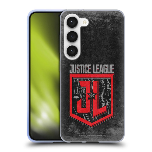Zack Snyder's Justice League Snyder Cut Composed Art Group Logo Soft Gel Case for Samsung Galaxy S23 5G