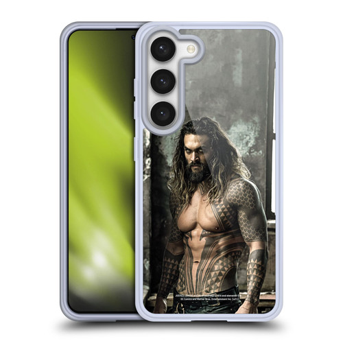 Zack Snyder's Justice League Snyder Cut Photography Aquaman Soft Gel Case for Samsung Galaxy S23 5G