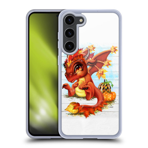 Sheena Pike Dragons Autumn Lil Dragonz Soft Gel Case for Samsung Galaxy S23+ 5G