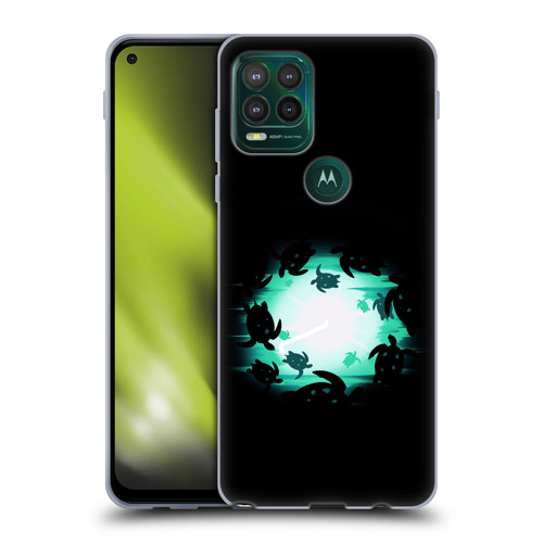 Alyn Spiller Animal Art Turtles Soft Gel Case for Motorola Moto G Stylus 5G 2021
