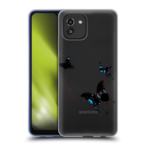 Alyn Spiller Animal Art Butterflies 2 Soft Gel Case for Samsung Galaxy A03 (2021)