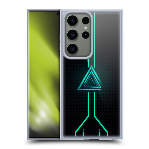 Alyn Spiller Neon Green Soft Gel Case for Samsung Galaxy S23 Ultra 5G