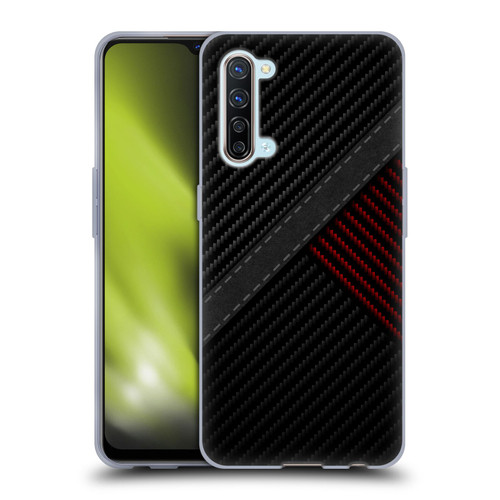 Alyn Spiller Carbon Fiber Stitch Soft Gel Case for OPPO Find X2 Lite 5G