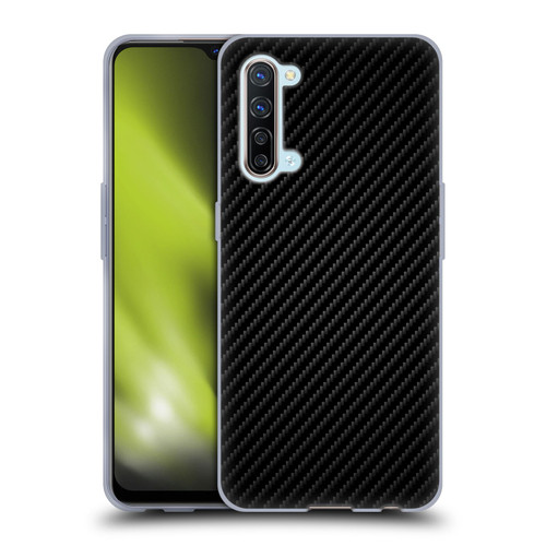 Alyn Spiller Carbon Fiber Plain Soft Gel Case for OPPO Find X2 Lite 5G