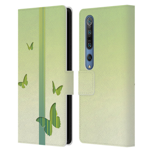 Alyn Spiller Animal Art Butterflies Leather Book Wallet Case Cover For Xiaomi Mi 10 5G / Mi 10 Pro 5G