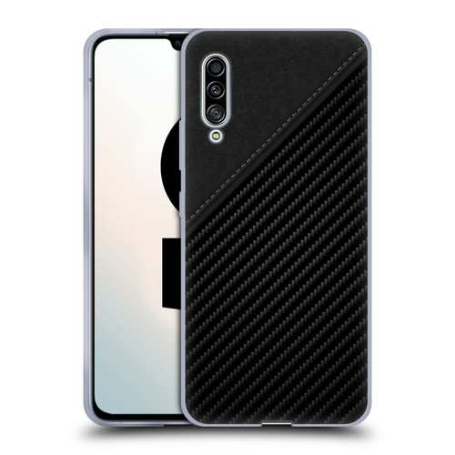 Alyn Spiller Carbon Fiber Leather Soft Gel Case for Samsung Galaxy A90 5G (2019)