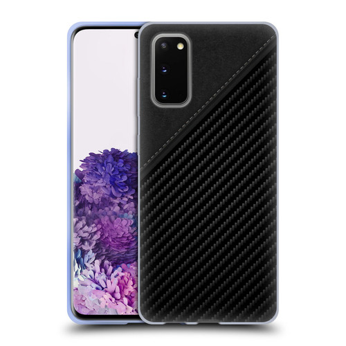 Alyn Spiller Carbon Fiber Leather Soft Gel Case for Samsung Galaxy S20 / S20 5G