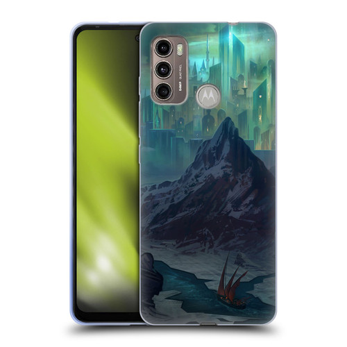 Alyn Spiller Environment Art Northern Kingdom Soft Gel Case for Motorola Moto G60 / Moto G40 Fusion