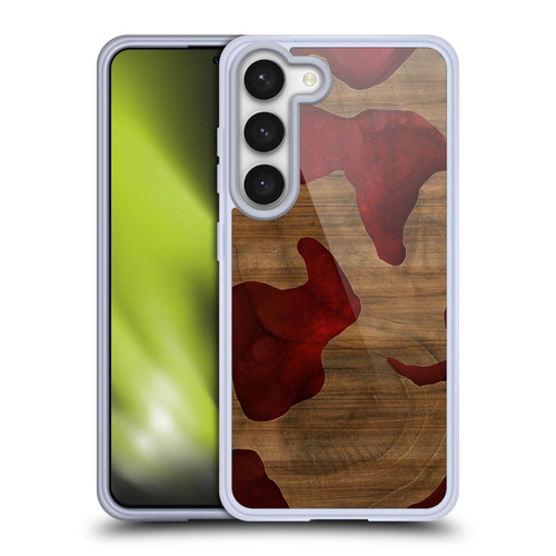 Alyn Spiller Wood & Resin Fire Soft Gel Case for Samsung Galaxy S23 5G