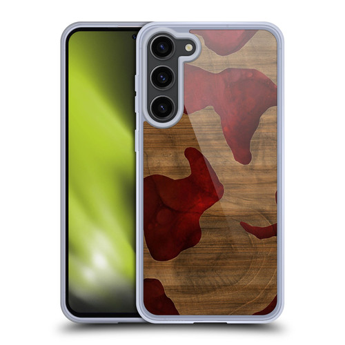 Alyn Spiller Wood & Resin Fire Soft Gel Case for Samsung Galaxy S23+ 5G