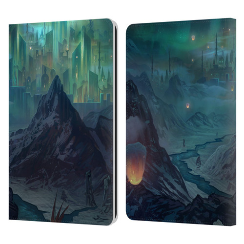 Alyn Spiller Environment Art Northern Kingdom Leather Book Wallet Case Cover For Amazon Kindle Paperwhite 1 / 2 / 3
