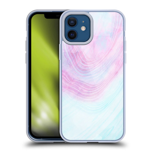 Alyn Spiller Marble Pastel Soft Gel Case for Apple iPhone 12 / iPhone 12 Pro
