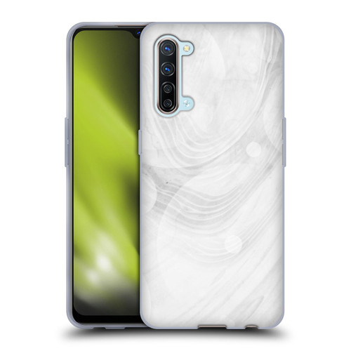 Alyn Spiller Marble White Soft Gel Case for OPPO Find X2 Lite 5G