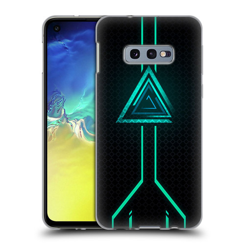 Alyn Spiller Neon Green Soft Gel Case for Samsung Galaxy S10e