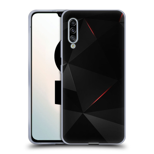 Alyn Spiller Tectonic Red Soft Gel Case for Samsung Galaxy A90 5G (2019)