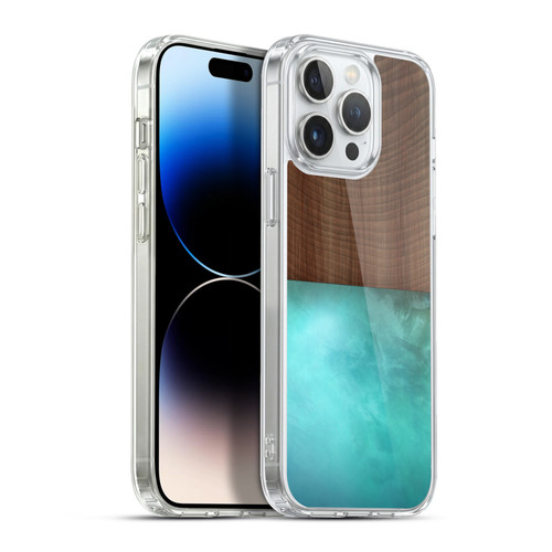 Alyn Spiller Wood & Resin Blocking Soft Gel Case for Apple iPhone 13 Pro Max & MagSafe