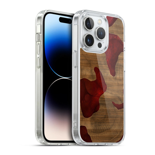 Alyn Spiller Wood & Resin Fire Soft Gel Case for Apple iPhone 13 Pro & MagSafe