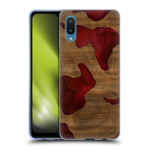 Alyn Spiller Wood & Resin Fire Soft Gel Case for Samsung Galaxy A02/M02 (2021)