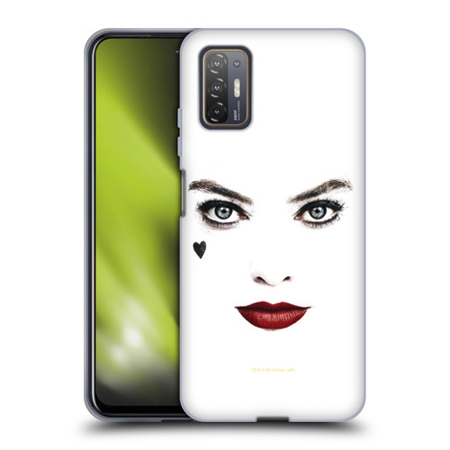 Birds of Prey DC Comics Graphics Harley Hearts Soft Gel Case for HTC Desire 21 Pro 5G