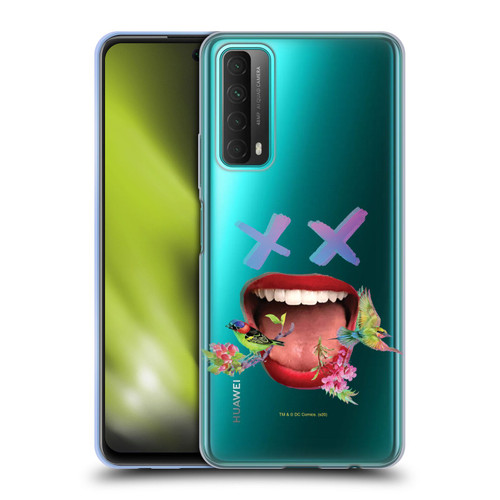 Birds of Prey DC Comics Graphics Bird Kisses Soft Gel Case for Huawei P Smart (2021)