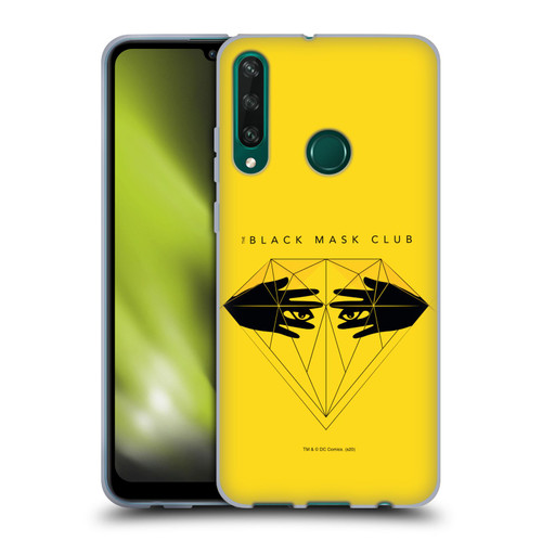 Birds of Prey DC Comics Graphics Black Club Logo Soft Gel Case for Huawei Y6p