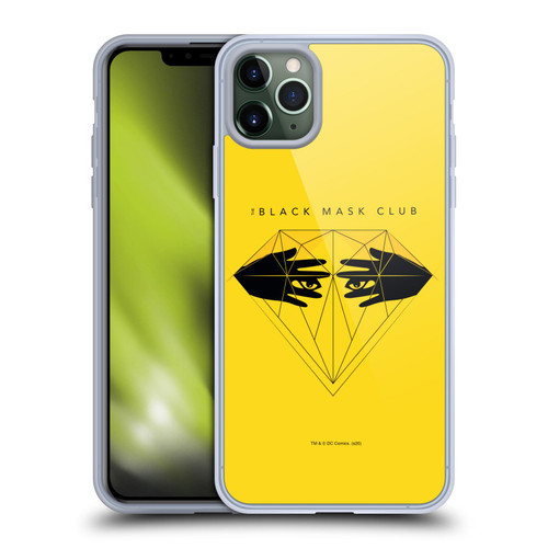 Birds of Prey DC Comics Graphics Black Club Logo Soft Gel Case for Apple iPhone 11 Pro Max