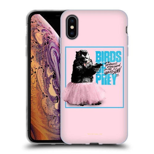 Birds of Prey DC Comics Graphics Squirrel Ballet Soft Gel Case for Apple iPhone XS Max