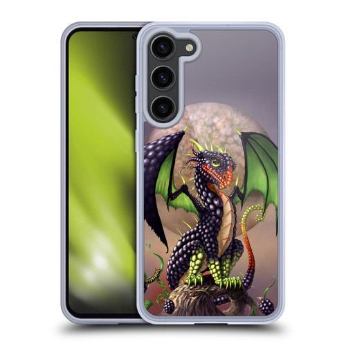 Stanley Morrison Dragons 3 Berry Garden Soft Gel Case for Samsung Galaxy S23+ 5G