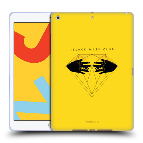Birds of Prey DC Comics Graphics Black Club Logo Soft Gel Case for Apple iPad 10.2 2019/2020/2021