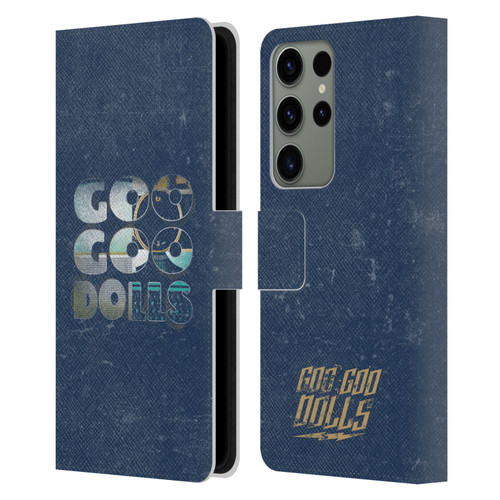 Goo Goo Dolls Graphics Rarities Bold Letters Leather Book Wallet Case Cover For Samsung Galaxy S23 Ultra 5G