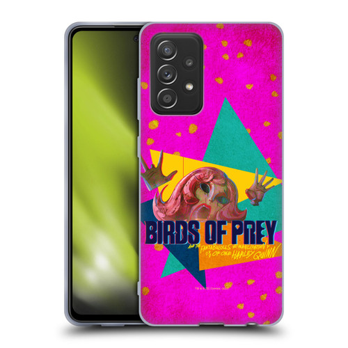 Birds of Prey DC Comics Graphics Panic In Neon Soft Gel Case for Samsung Galaxy A52 / A52s / 5G (2021)