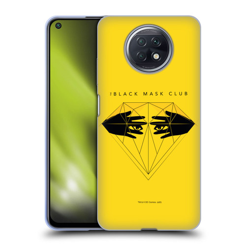 Birds of Prey DC Comics Graphics Black Club Logo Soft Gel Case for Xiaomi Redmi Note 9T 5G
