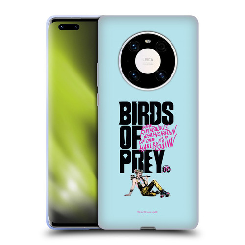 Birds of Prey DC Comics Harley Quinn Art Fantabulous Soft Gel Case for Huawei Mate 40 Pro 5G