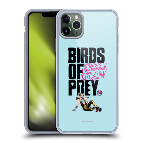 Birds of Prey DC Comics Harley Quinn Art Fantabulous Soft Gel Case for Apple iPhone 11 Pro Max