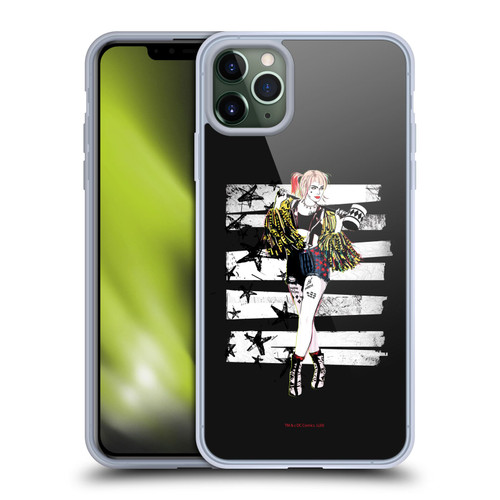 Birds of Prey DC Comics Harley Quinn Art Strut Soft Gel Case for Apple iPhone 11 Pro Max