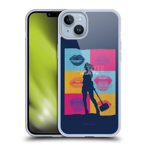 Birds of Prey DC Comics Harley Quinn Art No One Is Like Me Soft Gel Case for Apple iPhone 14 Plus