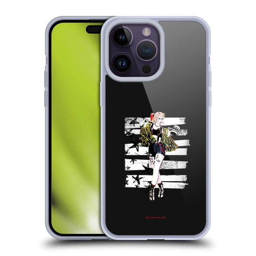 Birds of Prey DC Comics Harley Quinn Art Strut Soft Gel Case for Apple iPhone 14 Pro Max